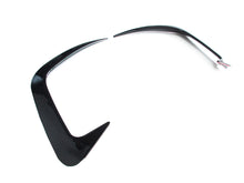 Schwarz Stoßstange Heck Aero Flaps Canard für BMW 3er G20 M Paket 2019-2022 vor LCI