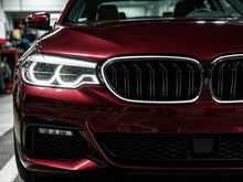 Schwarz LED Kühlergrill Grill Frontgrill für BMW 5er G30 G31 2017-2020 vor LCI
