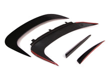 Aero Flaps Flics Flossen Heck Stoßstange Glanz Schwarz für Mercedes W206 S206 AMG Line ab 2021