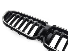 Schwarz LED Kühlergrill Grill Frontgrill für BMW 3er G20 G21 2019-2022 vor LCI