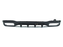 C63 Stil Heckdiffusor Diffusor Endrohre Schwarz für Mercedes W206 S206 C43 AMG Line 2022+