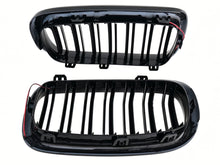 LED Kühlergrill Grill Frontgrill Schwarz für BMW X5 F15 X6 F16 14-18