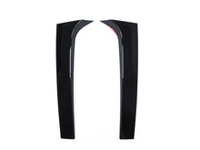 Schwarz Vertikale Seitenflügel Heckspoiler Spoiler Flaps für Mercedes Benz GLK X204 08-15