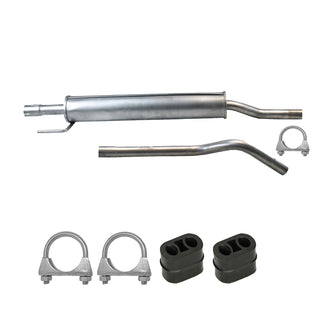 Auspuff Mittelschalldämpfer Auspuffanlage für Opel Corsa C F08 F68 1.0