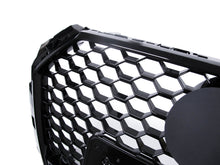Schwarz Grill Wabengrill Kühlergrill für AUDI A4 S4 B9 Limo Avant S-Line 15-19