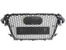 Schwarz Kühlergrill Grill Wabengrill für AUDI S4 A4 B8 B8.5 MODF 11-15 fg89