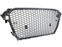 Schwarz Kühlergrill Grill Wabengrill für AUDI S4 A4 B8 B8.5 MODF 11-15 fg89