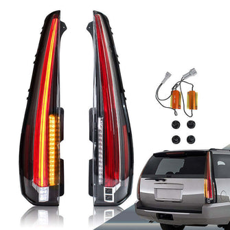 NEU LED Rückleuchten Hecklichter Cadillac Style für Chevy Suburban 1500 Tahoe GMC Yukon 07-14