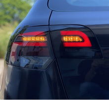 LED Rückleuchten Schwarz Lauflicht-Blinker Mit E-Prüfzeichen Für Audi A3 8P Sportback 09-12