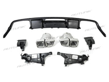 CLS63 Optik Diffusor Silber Auspuff für Mercedes CLS W218 C218 AMG Line 11-17
