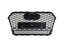 Wabengrill Grill Kühlergrill Schwarz für Audi A6 S6 C7 4G Limo Avant S Line MOPF 15-18