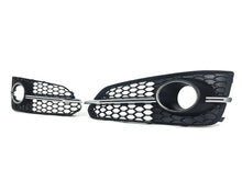 Schwarz Chrom Lüftungsgitter Blenden Grill Gitter für Audi A8 S8 D4 4H S-Line 13-17 MOPF mit ACC