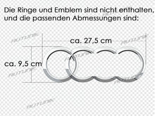 RS4 Optik Wabengrill Kühlergrill Frontgrill Schwarz für AUDI A4 B8 Grill Limo Avant 2007 - 2011 fg197