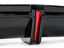Diffusor Heckdiffusor mit Licht Schwarz Glanz für AUDI A4 S4 B9 S Line 2020+ OHNE ABE