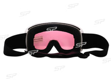 Autunik UV-Schutz Skibrille Anti-Nebel Schneebrille Winddicht SKi Goggles mit OTG-Design für Brillenträger Damen und Herren HB-09