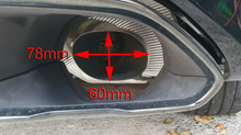 Zu 60-63mm Endrohre Auspuffblenden Schwarz Glanz für BMW G42 G20 G21 G22 G23 G26
