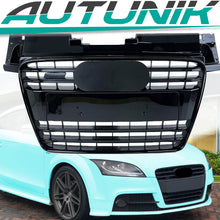 TTRS Optik Kühlergrill Front Grill Schwarz Grill für Audi TT 8J S Line 2006-2014