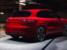 Sport Auspuff Auspuffblenden Endrohre Schwarz für Porsche Cayenne PO536 9YA 2018-2022 et85