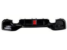 Diffusor Heckdiffusor mit LED Licht Schwarz für BMW 1er F20 F21 M Paket 15-19 LCI OHNE ABE