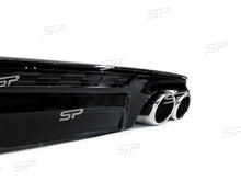 Diffusor Heckdiffusor Auspuff Chrom für AUDI A6 C8 Limo Avant S-Line ab 2018