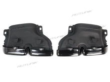 Heckdiffusor Diffusor Auspuff Schwarz für Mercedes GLE W166 SUV AMG Line MOPF 15-18