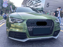 Schwarz Wabengrill Kühlergrill Frontgrill für AUDI A5 8T Sportback 2012-2016 MOPF