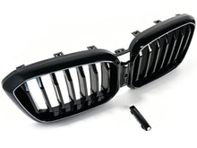 LED Kühlergrill Frontgrill Grill Nieren Schwarz für BMW X3 G01 X4 G02 2022-2025 LCI