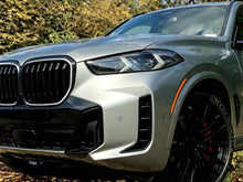 Schwarz Einsteg LED Kühlergrill Grill Frontgrill für BMW X5 G05 2023-2026 LCI