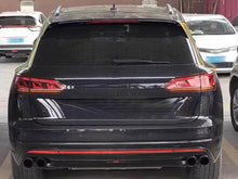 1 paar Schwarz Glanz Auspuffblenden Endrohre Auspuff Blende für VW Touareg III 2,0 2018+ et333