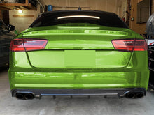 Schwarz Glanz Diffusor Heckdiffusor für AUDI A6 C7 4G mit Seriens. MOPF 15-18 di244