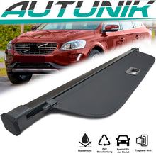 Schwarz Laderaumabdeckung Abdeckrollo Kofferraum Rollo für VOLVO XC60 08-17 sc32