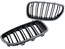 Schwarz LED Kühlergrill Grill Frontgrill für BMW 5er F10 F11 2011-2017