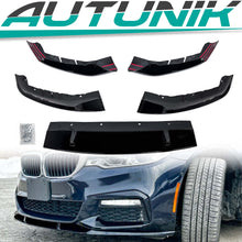 Stoßstange Spoiler Lippe Frontspoiler Schwarz für BMW 5er G30 G31 M Paket 17-20