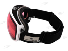 Autunik UV-Schutz Skibrille Anti-Nebel Schneebrille Winddicht SKi Goggles mit OTG-Design für Brillenträger Damen und Herren HB-09