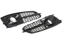 Schwarz Gitter Lüftungsgitter Blenden Grill für Audi A8 S8 D4 4H S-Line 13-17 MOPF mit ACC