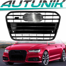 Kühlergrill Grill Schwarz Glanz für AUDI A6 C7 S6 4G Limo Avant 11-14 vor MOPF