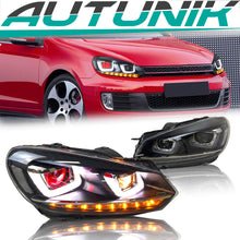 LED-Scheinwerfer für VW Golf 6 Frontscheinwerfer MK6 TSI TDI GTD 2010-2014 DRL Halogen