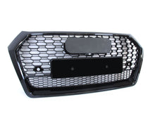 Schwarz Glanz Wabengrill Front Grill für Audi Q5 FY Kühlergrill  2017-2020 mit PDC