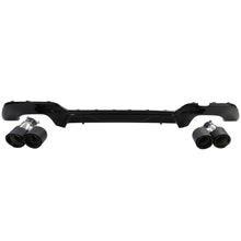 Schwarz Heckdiffusor Diffusor Carbon Doppelrohr Passend für BMW G20 G21 318 320 19-22
