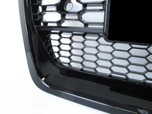 Schwarz Glanz Wabengrill Front Grill für Audi Q5 FY Kühlergrill  2017-2020 mit PDC