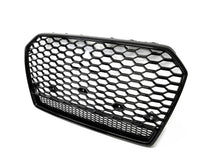 Wabengrill Grill Kühlergrill Schwarz für Audi A6 S6 C7 4G Limo Avant S Line MOPF 15-18