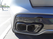 Auspuffblenden Doppelrohr Endrohre Performance Schwarz für BMW X5 G05 X6 G06 X7 G07 M Paket 2019-2024