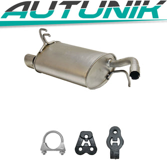 Auspuff Auspuffanlage Endschalldämpfer für Smart Forfour 1.1/1.3 2004-2006
