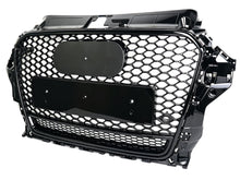 Schwarz Wabengrill Front Grill Kühlergrill für AUDI A3 8V S-Line S3 TSI TDI 2012-2016 fg121