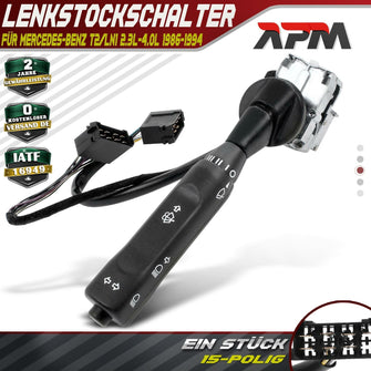 Kombischalter Lenkstockschalter für Mercedes-Benz T2/LN1 2.3L-4.0L 1986-1994
