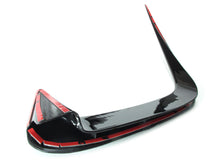 Schwarz Stoßstange Heck Aero Flaps Canard für BMW 3er G20 M Paket 2019-2022 vor LCI