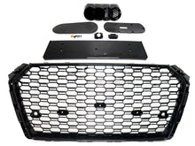 Kühlergrill Grill Schwarz für AUDI A4 Wabengrill B9 S4 Limo Avant S-Line 2015-2019