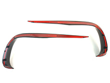 Schwarz vorne Stoßstange Flossen Aero Flaps Flics für Mercedes Benz E Kl. W213 mit AMG Line 16-20