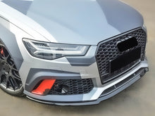 Wabengrill Grill Kühlergrill Schwarz für Audi A6 S6 C7 4G Limo Avant S Line MOPF 15-18