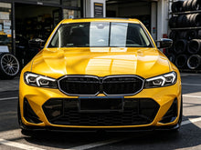 LED Kühlergrill Doppelsteg Grill Frontgrill Schwarz für BMW 3er G20 G21 2023+